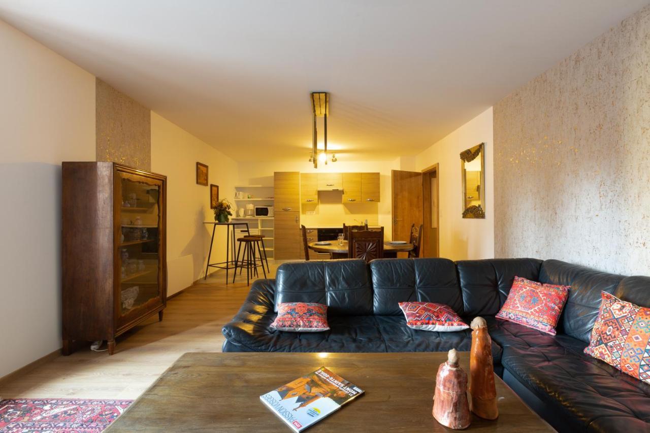 Le Rhenanus Jacques Taurellus - Appartement Duplex Au Calme - Centre Ville - Parking Gratuit Sélestat Exterior foto
